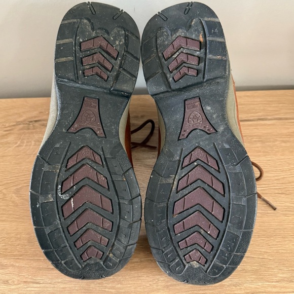 Ariat Terrain Women’s 7.5B Hiking Boots Brown Leather Trail Outdoor Style 70080 - Picture 9 of 9